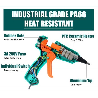 GK-360F Pistola de pegamento por fusión 20W de Proskit