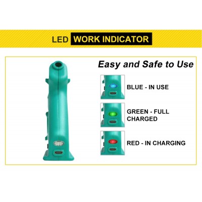 GK-361U Pistola de pegamento por fusión con batería de Litio 7W de Proskit