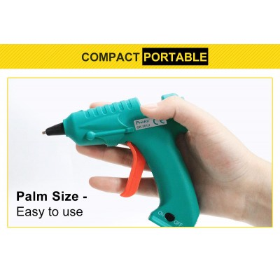 GK-361U Pistola de pegamento por fusión con batería de Litio 7W de Proskit