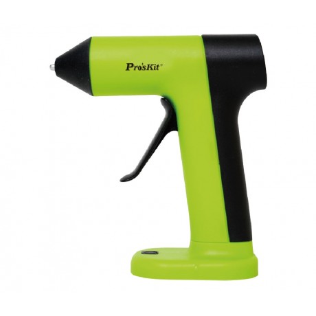 GK-366U Pistola de pegamento por fusión con batería de Li-ion 3,7V/2000mAh de Proskit