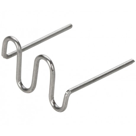 TIP D2-3 / 79-8223 Grapa plana con ondulaciones grandes para reparación de plásticos (100 unidades)