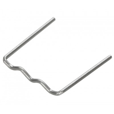 TIP D2-4 / 79-8224 Grapa plana con ondulaciones pequeñas para reparación de plásticos (100 unidades)