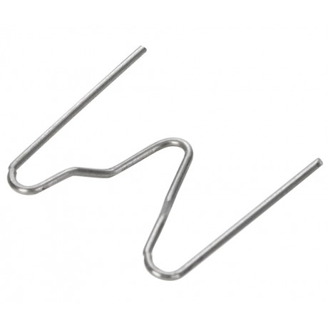 TIP D2-6 / 79-8226  Grapa vertical con ondulaciones interna para reparación de plásticos