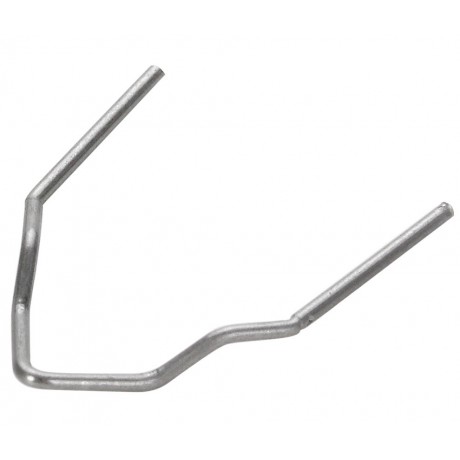 TIP D2-7 / 79-8227  Grapa vertical con ondulaciones externas para reparación de plásticos (100 unidades)