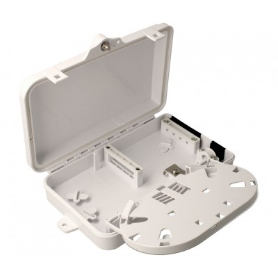 BOXF002 - Caja terminal de fibra óptica para 4 puertos