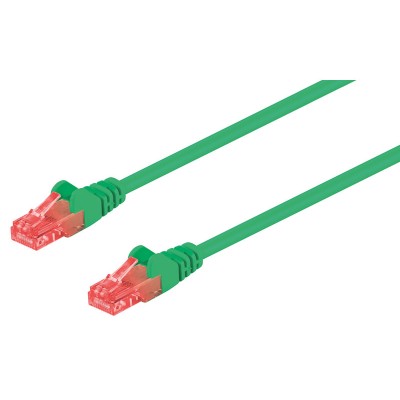 Conexión UTP Cat.6 RJ45 macho - macho 0.50m Colores