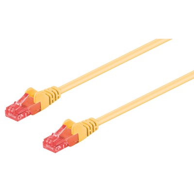 Conexión UTP Cat.6 RJ45 macho - macho 0.50m Colores