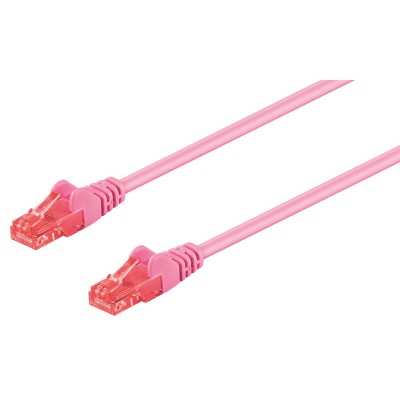 Conexión UTP Cat.6 RJ45 macho - macho 0.50m Colores