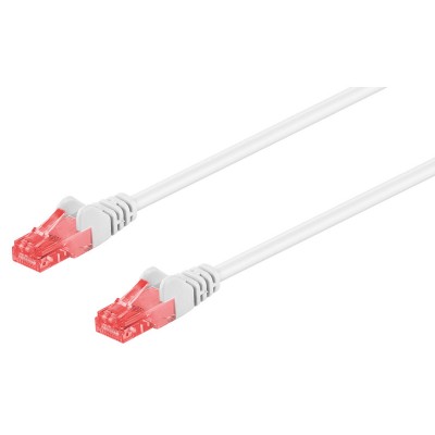 Conexión UTP Cat.6 RJ45 macho - macho 0.50m Colores
