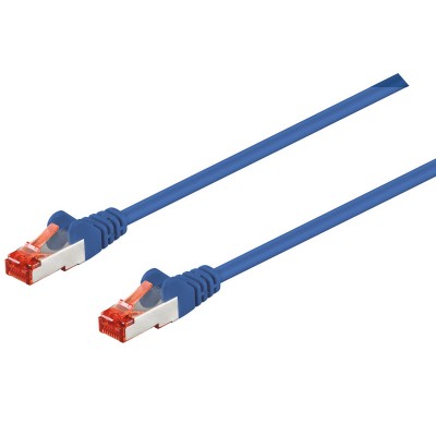 Conexión S/FTP Cat.6 RJ45 macho - macho 0.50m Colores