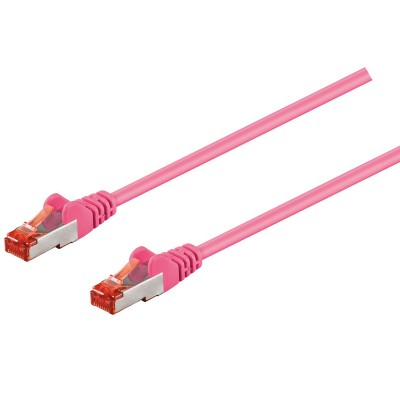 Conexión S/FTP Cat.6 RJ45 macho - macho 0.50m Colores