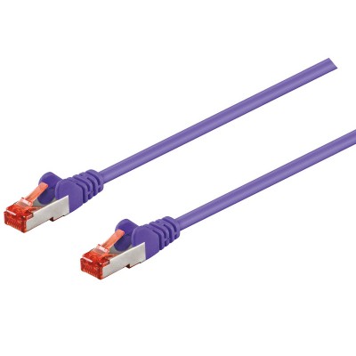 Conexión S/FTP Cat.6 RJ45 macho - macho 0.50m Colores
