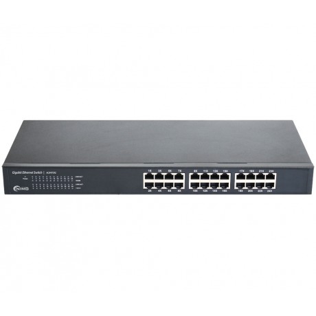 Switch Gigabit 100/1000Mb de 24 puertos RJ45 Plug and Play -  ACINT012