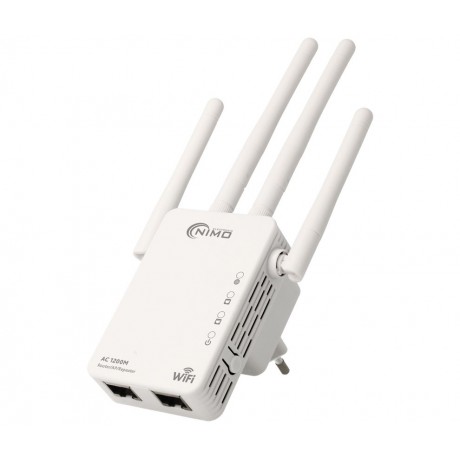 Repetidor WiFi wireless dual band 2,4Ghz y 5Ghz  -  ACINT302