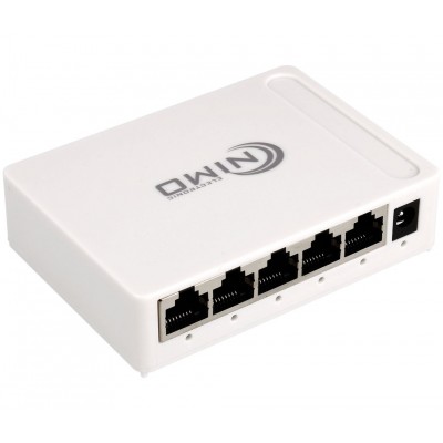 Switch Gigabit 100/1000Mb 5 puertos RJ45 FTP Plug and Play - ACINT009