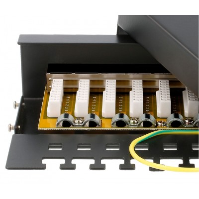 Caja de conexión RJ45 Cat.6, 12 puertos - BOX057