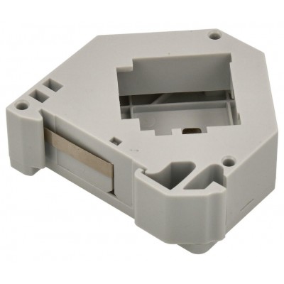 Caja para conexiones Keystone 1 puerto para carril DIN - BOX066