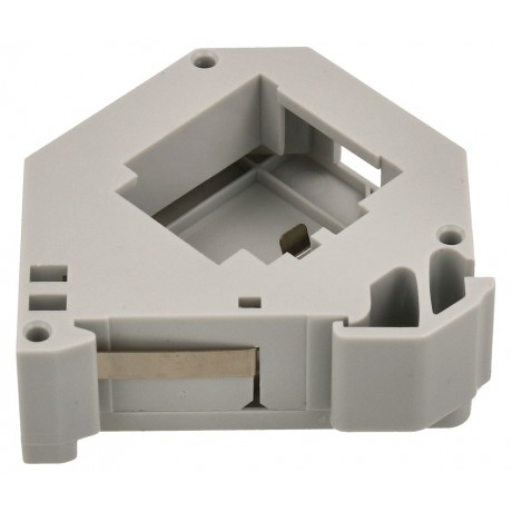 Caja para conexiones Keystone 1 puerto para carril DIN - BOX066