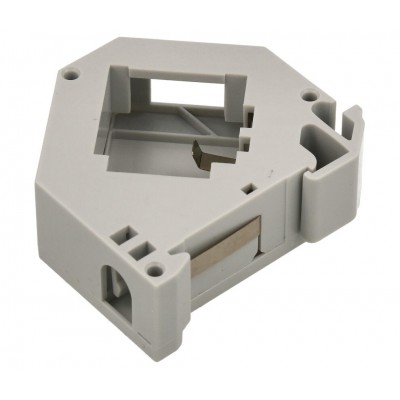 Caja para conexiones Keystone 1 puerto para carril DIN - BOX066