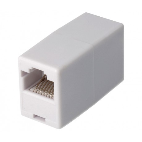 Adaptador Empalme RJ45 hembra - hembra,(Bolsa 10 unidades) - CON049