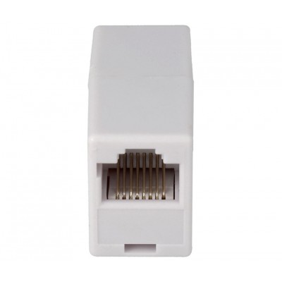 Adaptador Empalme RJ45 hembra - hembra (Bolsa 10 unidades) - CON049