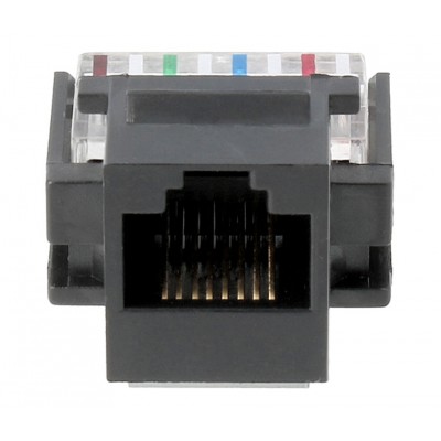 Conector Keystone RJ45 Cat.5e UTP hembra  (Bolsa 10 unidades) - CON074