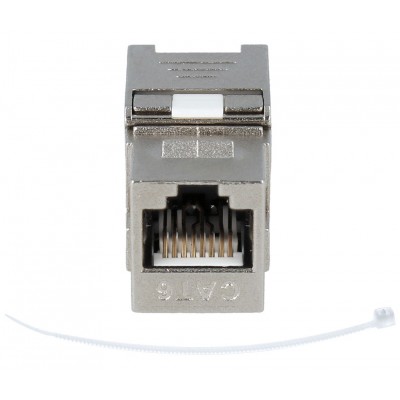 Conector Keystone RJ45 Cat.6 FTP hembra tool-less 180º (Bolsa 10 unidades) - CON926