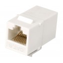 Adaptador Keystone RJ45 Cat.6 UTP hembra-hembra panel (Bolsa 10 unidades) - CON927