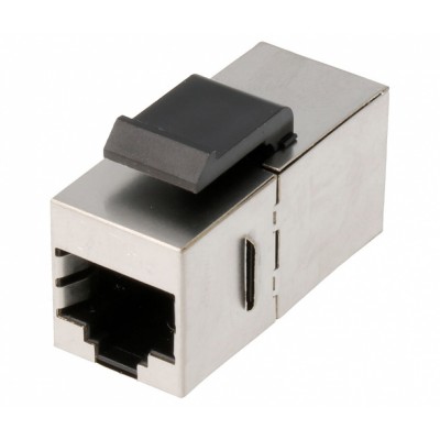 Adaptador Keystone RJ45 Cat.5e FTP hembra-hembra (Bolsa 10 unidades) - CON933