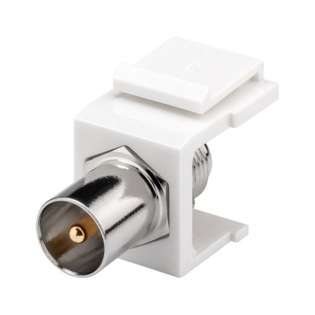 Módulo Keystone SAT antena macho coaxial (Bolsa 5 unidades) - CON1061