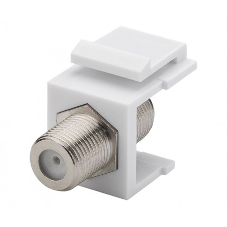 Módulo Keystone SAT antena F hembra (Bolsa 10 unidades) - CON1062