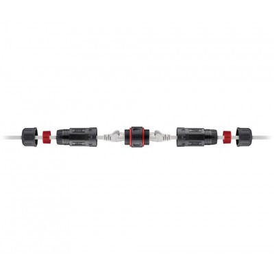 Conector empalmador conexiones RJ45 Cat.6 tool-less - CON1140