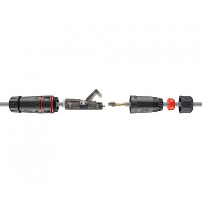 Conector empalmador cable LAN UTP Cat.6 tool-less - CON1141