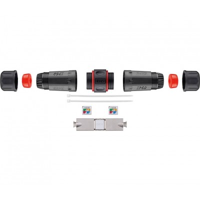 Conector empalmador cable LAN FTP Cat.6 tool-less - CON1142