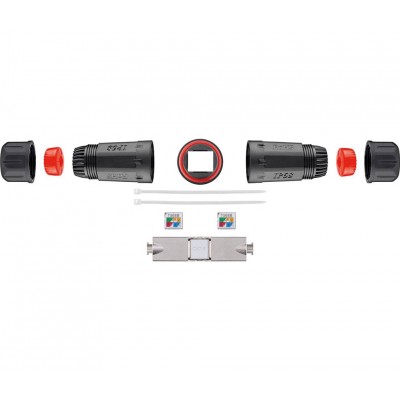 Conector empalmador cable LAN FTP Cat.6 tool-less - CON1142