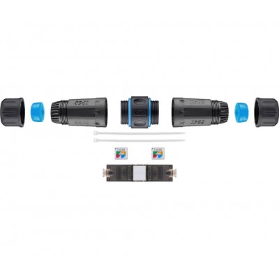 Conector empalmador cable LAN UTP Cat.6A tool-less - CON1144