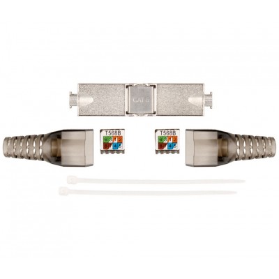 Conector empalmador cable LAN FTP Cat.6 tool-less (2 unidades) - CON1145