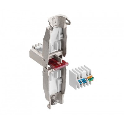 Conector RJ45 Cat.6A FTP macho tool-less (5 unidades) - CON1149