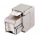 Conector Keystone RJ45 Cat.6A FTP hembra tool-less 180º (10 unidades) - CON1154