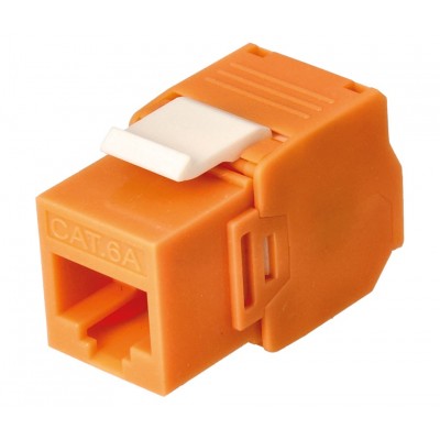 Conector Keystone RJ45 Cat.6A UTP hembra tool-less (25 unidades) - CON1155
