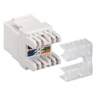 Conector Keystone RJ45 Cat.6A UTP hembra tool-less (25 unidades) - CON1156
