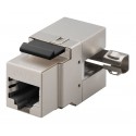 Conector Keystone RJ45 Cat.6 FTP hembra tool-less 180º (10 unidades) - CON1158