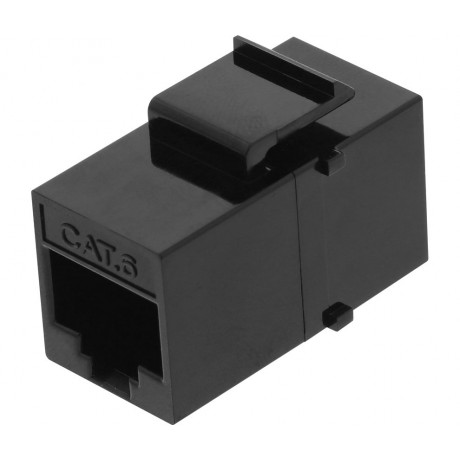 Adaptador Keystone RJ45 Cat.6 UTP hembra-hembra (10 unidades) - CON1162