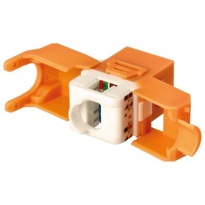 Conector Keystone RJ45 Cat.6 UTP hembra tool-less (25 unidades) - CON1163