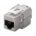 Conector Keystone RJ45 Cat.6 FTP hembra tool-less 180º (10 unidades) - CON1165