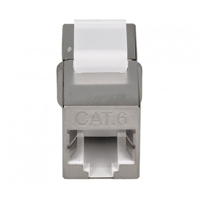 Conector Keystone RJ45 Cat.6 FTP hembra tool-less (10 unidades) - CON1166