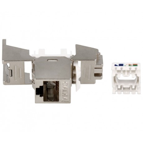 Conector Keystone RJ45 Cat.6A FTP hembra tool-less (5 unidades) - CON1169