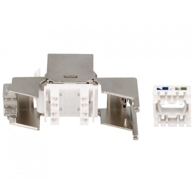 Conector Keystone RJ45 Cat.6A FTP hembra tool-less (5 unidades) - CON1169