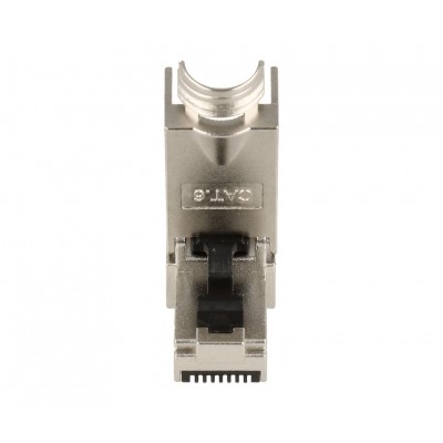 Conector RJ45 Cat.6 FTP macho tool-less, 3µ oro (5 unidades) - CON1305