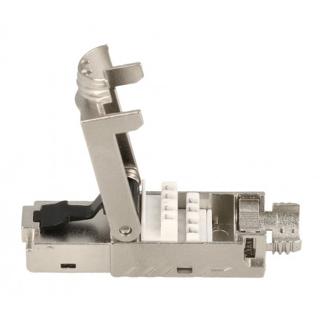 Conector RJ45 Cat.6A FTP macho tool-less, 3µ oro (5 unidades) - CON1306